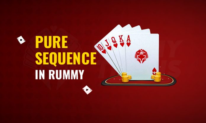 Pure Sequence in Rummy Game